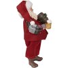 Clayre & Eef 65232 Decoración Navideña Papá Noel Rojo 16x8x28 cm