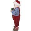 Clayre & Eef 65234 Decoración Navideña Papá Noel Rojo 16x8x28 cm