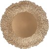 Clayre & Eef 65241 Platillo color oro Ø 33x2 cm