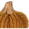 Clayre & Eef 65244 Calabaza decorativa amarilla Ø 9x8 cm