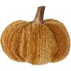 Clayre & Eef 65245 Calabaza decorativa amarilla Ø 15x13 cm