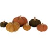 Clayre & Eef 65245 Calabaza decorativa amarilla Ø 15x13 cm