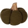 Clayre & Eef 65248 Calabaza decorativa verde Ø 9x8 cm
