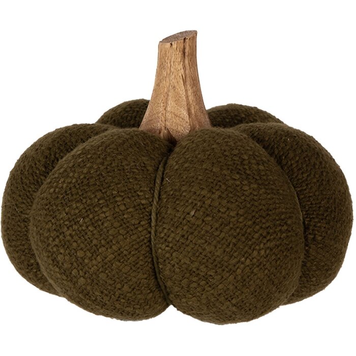 Clayre & Eef 65249 Calabaza decorativa marrón Ø 15x13 cm