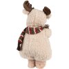 Clayre & Eef 65255 Oso Decorativo Beige Marrón 20x20x38 cm Estilo Campestre