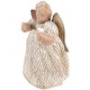 Clayre & Eef 65258 Decoración Oso Beige 22x16x40 cm
