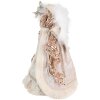 Clayre & Eef 65261 Decoración de Navidad Ángel Beige Rosa 21x12x35 cm