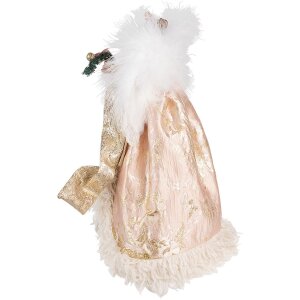 Clayre & Eef 65262 Ángel decorativo Rosa Beige...