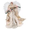 Clayre & Eef 65262 Ángel decorativo Rosa Beige 21x12x35 cm