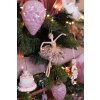 Clayre & Eef 65265 Colgante Ángel Rosa 11x2x15 cm