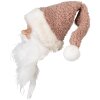 Clayre & Eef 65266 Colgante Papá Noel Blanco Rosa 10x9x28 cm