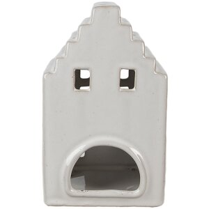 Clayre & Eef 6CE1588L Portacandelitas Navidad Cottage Beige 10x9x17 cm