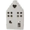 Clayre & Eef 6CE1588L Portacandelitas Navidad Cottage Beige 10x9x17 cm