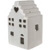 Clayre & Eef 6CE1588L Portacandelitas Navidad Cottage Beige 10x9x17 cm