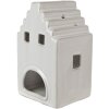 Clayre & Eef 6CE1588L Portacandelitas Navidad Cottage Beige 10x9x17 cm