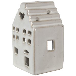 Clayre & Eef 6CE1588S Portacandelitas Navidad Cottage...