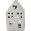 Clayre & Eef 6CE1588S Portacandelitas Navidad Cottage Beige 7x6x11 cm