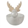 Clayre & Eef 6CE1589 Bol para servir Beige 17x12x15 cm