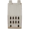 Clayre & Eef 6CE1591M Decoración Casa con LED Beige 8x6x15 cm