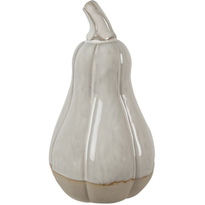 Clayre & Eef 6CE1594XS Calabaza decorativa Beige Ø 5x9 cm