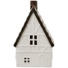 Clayre & Eef 6CE1597L Decoración Casa con LED Beige, color Oro 10x8x16 cm