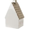 Clayre & Eef 6CE1597L Decoración Casa con LED Beige, color Oro 10x8x16 cm