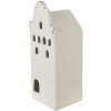 Clayre & Eef 6CE1599L Decoración Casa con LED Beige, color Oro 8x8x20 cm