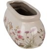 Clayre & Eef 6CE1602S Maceta de interior rosa beige 18x7x7 cm
