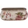 Clayre & Eef 6CE1603S Maceta de interior Rosa Beige 18x7x7 cm