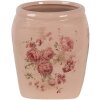 Clayre & Eef 6CE1604M Maceta de interior rosa 14x14x16 cm