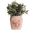 Clayre & Eef 6CE1604M Maceta de interior rosa 14x14x16 cm