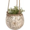 Clayre & Eef 6CE1605S Maceta de interior Gris Ø 11x12-74 cm
