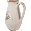 Clayre & Eef 6CE1606M Jarra decorativa Beige 17x13x22 cm