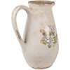 Clayre & Eef 6CE1606M Jarra decorativa Beige 17x13x22 cm