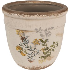 Clayre & Eef 6CE1607L Maceta para Interior Beige...