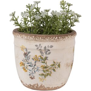 Clayre & Eef 6CE1607S Maceta para Interior Beige...