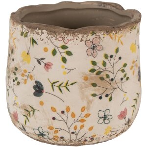 Clayre & Eef 6CE1610S Maceta para Interior Beige...