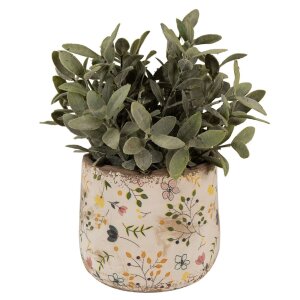 Clayre & Eef 6CE1610S Maceta para Interior Beige...