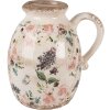 Clayre & Eef 6CE1613M Jarra decorativa Beige Rosa 17x13x18 cm