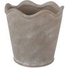 Clayre & Eef 6CE1618L Maceta de interior Gris Ø 19x18 cm