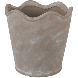 Clayre & Eef 6CE1618M Maceta de interior Gris...