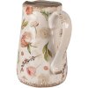 Clayre & Eef 6CE1624L Jarra decorativa Beige Rosa 21x15x23 cm