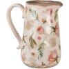Clayre & Eef 6CE1624L Jarra decorativa Beige Rosa 21x15x23 cm