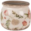 Clayre & Eef 6CE1625M Maceta de interior Beige Rosa Ø 16x13 cm