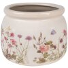 Clayre & Eef 6CE1630L Maceta de interior Beige Rosa Ø 20x15 cm