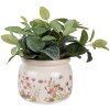 Clayre & Eef 6CE1630L Maceta de interior Beige Rosa Ø 20x15 cm