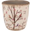 Clayre & Eef 6CE1641L Macetero para interior Beige Marrón Ø 16x16 cm