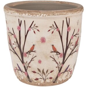 Clayre & Eef 6CE1641M Maceta para Interior Beige...