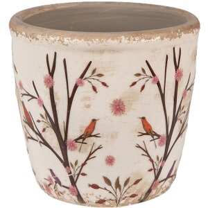 Clayre & Eef 6CE1641S Maceta para Interior Beige...