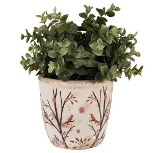 Clayre & Eef 6CE1641S Maceta para Interior Beige...